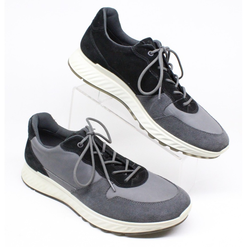 Ecco Men's 46 EU 12 US Dark Shadow Gray ST.1 Fashion Walking Sneakers Shoes